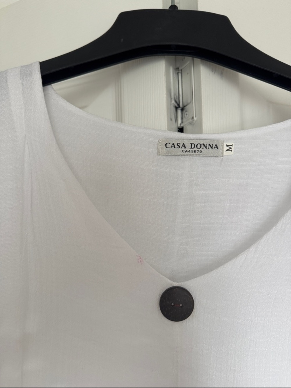 White Womans Blouse - Picture 3 of 7